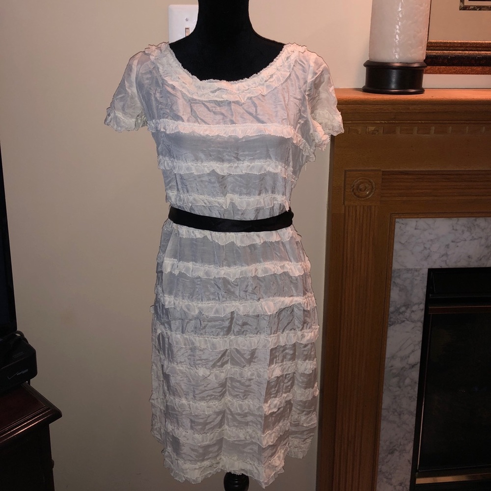 Cream Jcrew dress NWOT